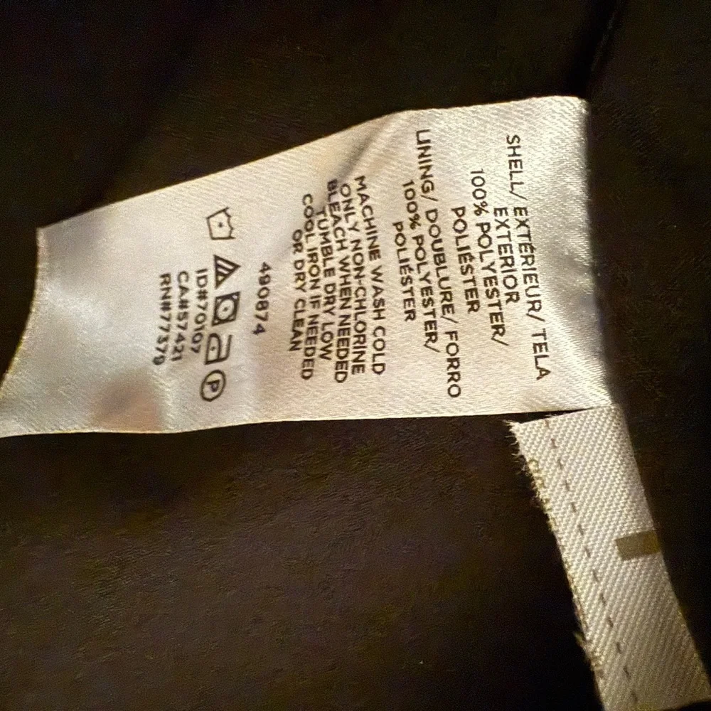 LOFT Plus - Black Floral Long Sleeve Dress - Size 18 - Picture 4 of 4